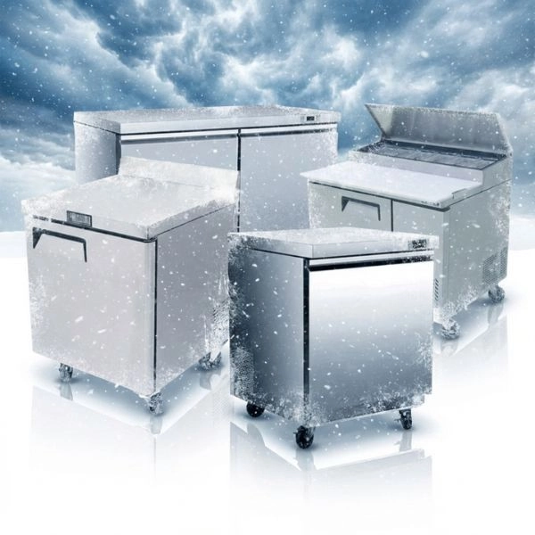 equipos de refrigeración industrial en acero inoxidable de grado comercial